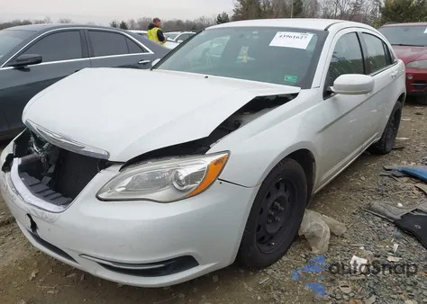 2014 Chrysler 200 Lx из США, поврежденный, VIN 1C3CCBAB9EN231137